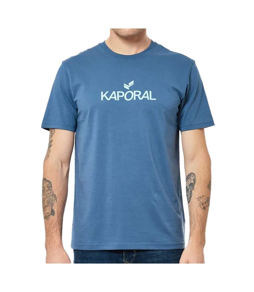 T-shirt Bleu Homme Kaporal Leres