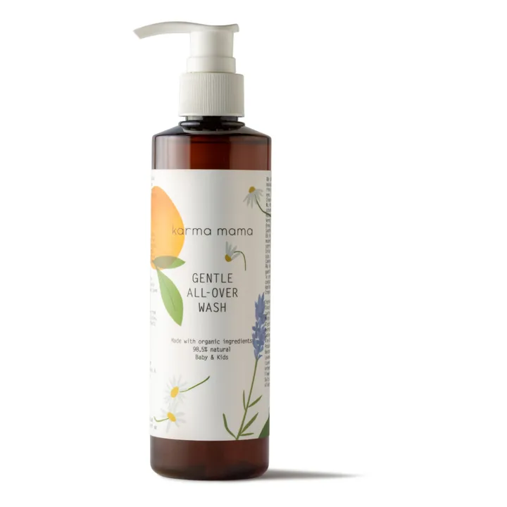 Karma Mama Nettoyant doux corps et visage bébé enfant - 250 ml