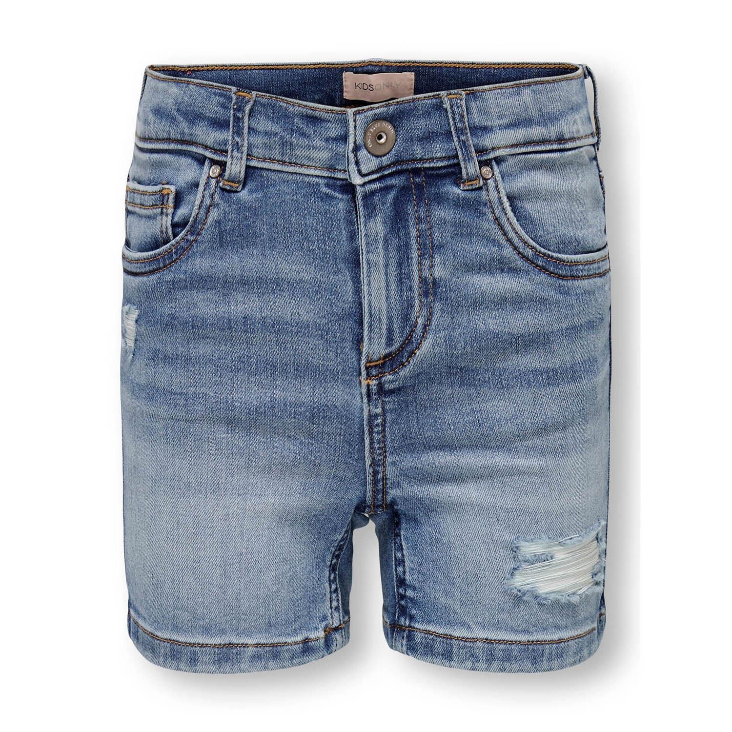 Only Kids  Blush Denim Shorts