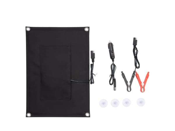 Technaxx TX-209 - Solpanel - vedlikeholdslader - 10 watt - utgangskontakter: 1