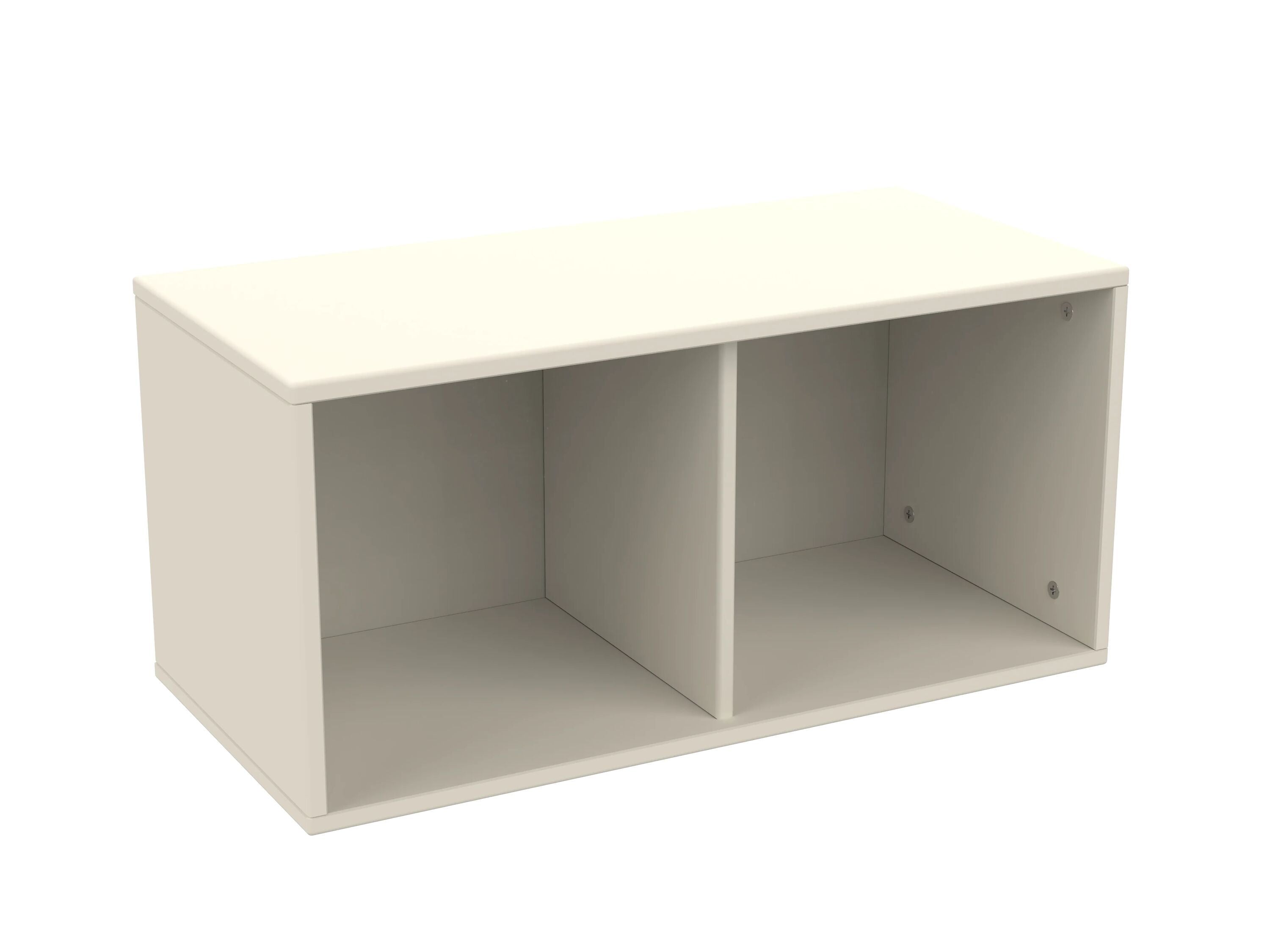 Flexa ROOMIE Wandregal - Creme / B: 72.0 cm x T: 34.5 cm x H: 34.5 cm