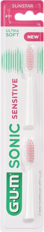 Gum Sonic Sensitive Opzetborstel 2 Stuks