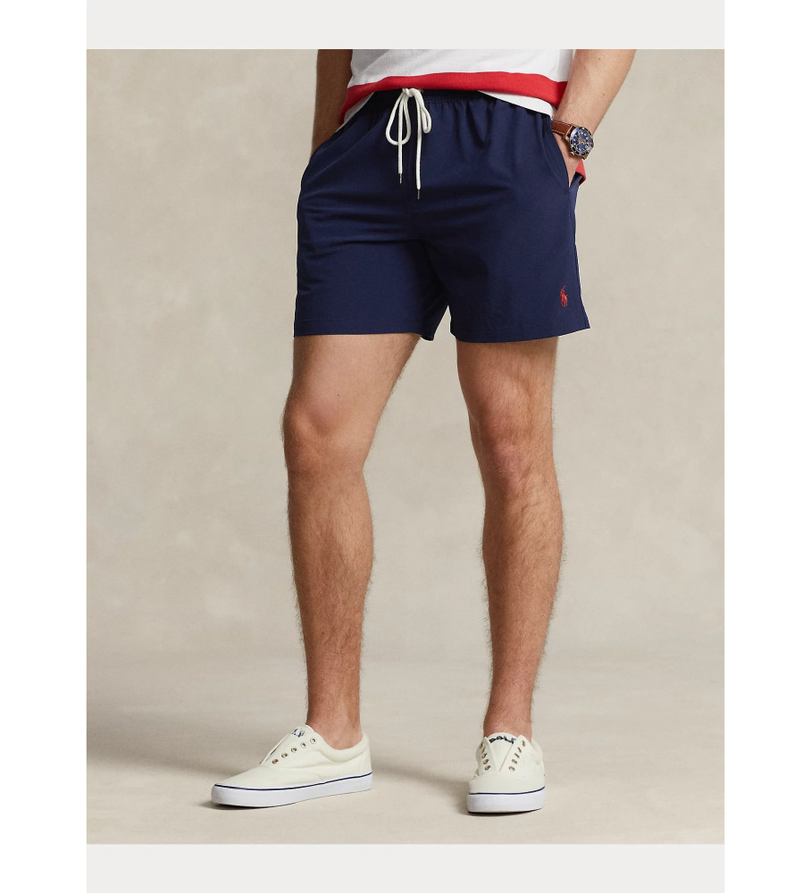Calção de banho Ralph Lauren Traveler Navy Bermuda