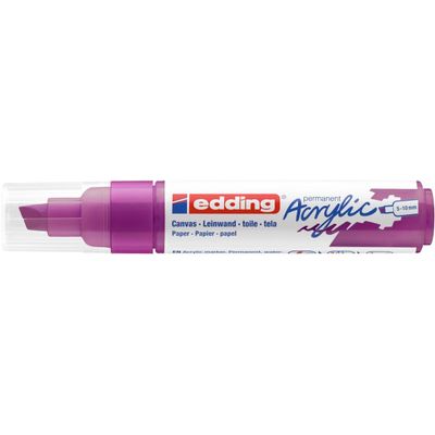 Edding 5000 - Marqueur acrylique - rouge jus de baies