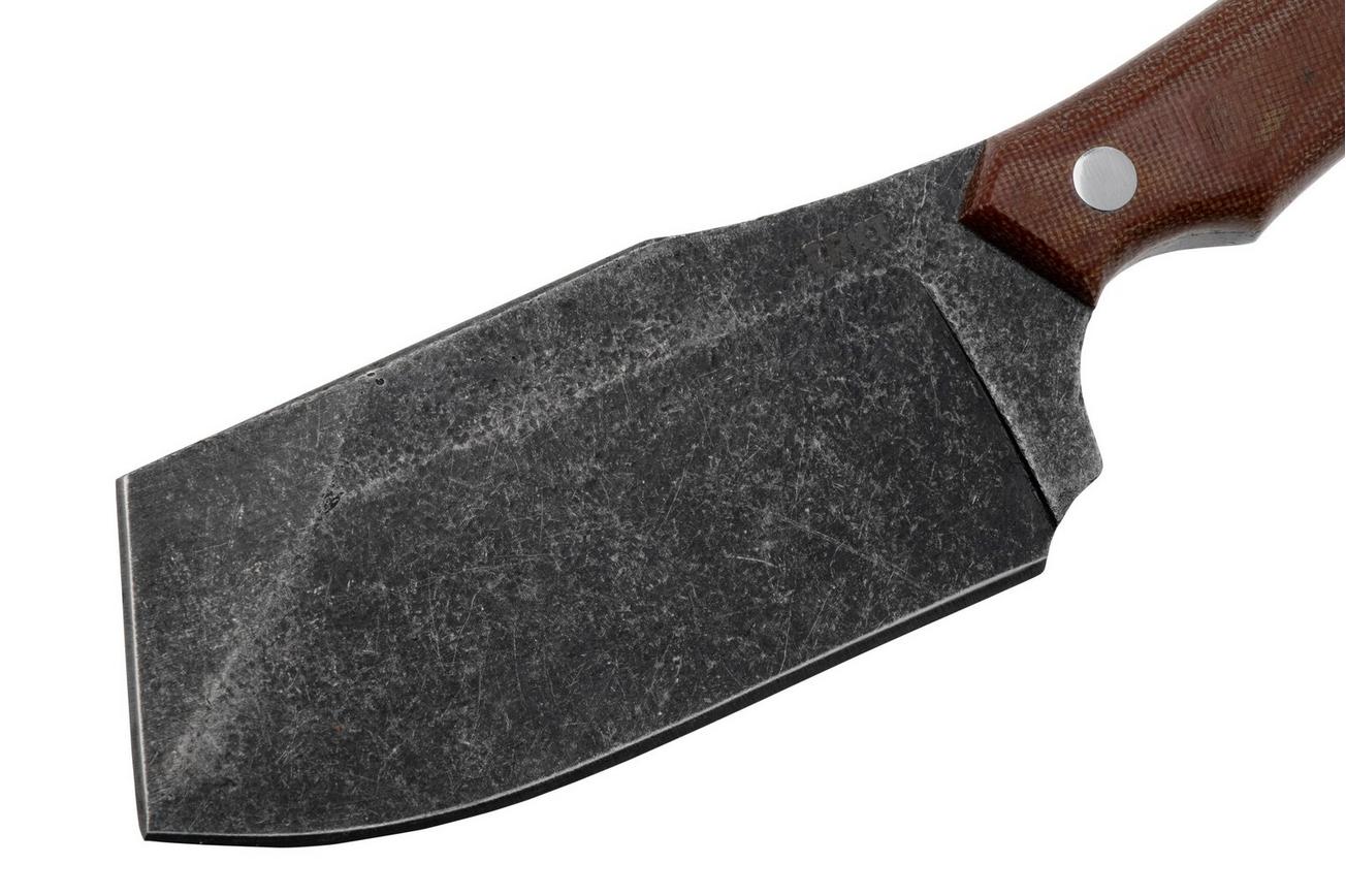 CRKT Razel Nax 2014 Brown Micarta vaststaand mes, Jon Graham design