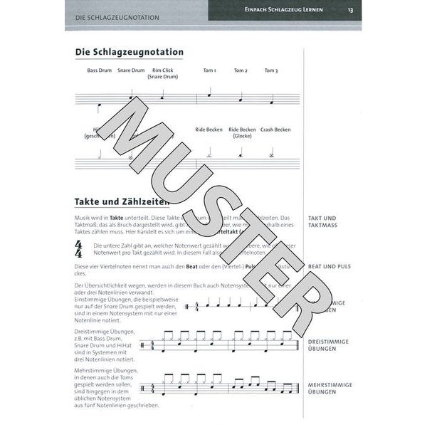 Alfred Music Publishing Garantiert Schlagzeug Lernen