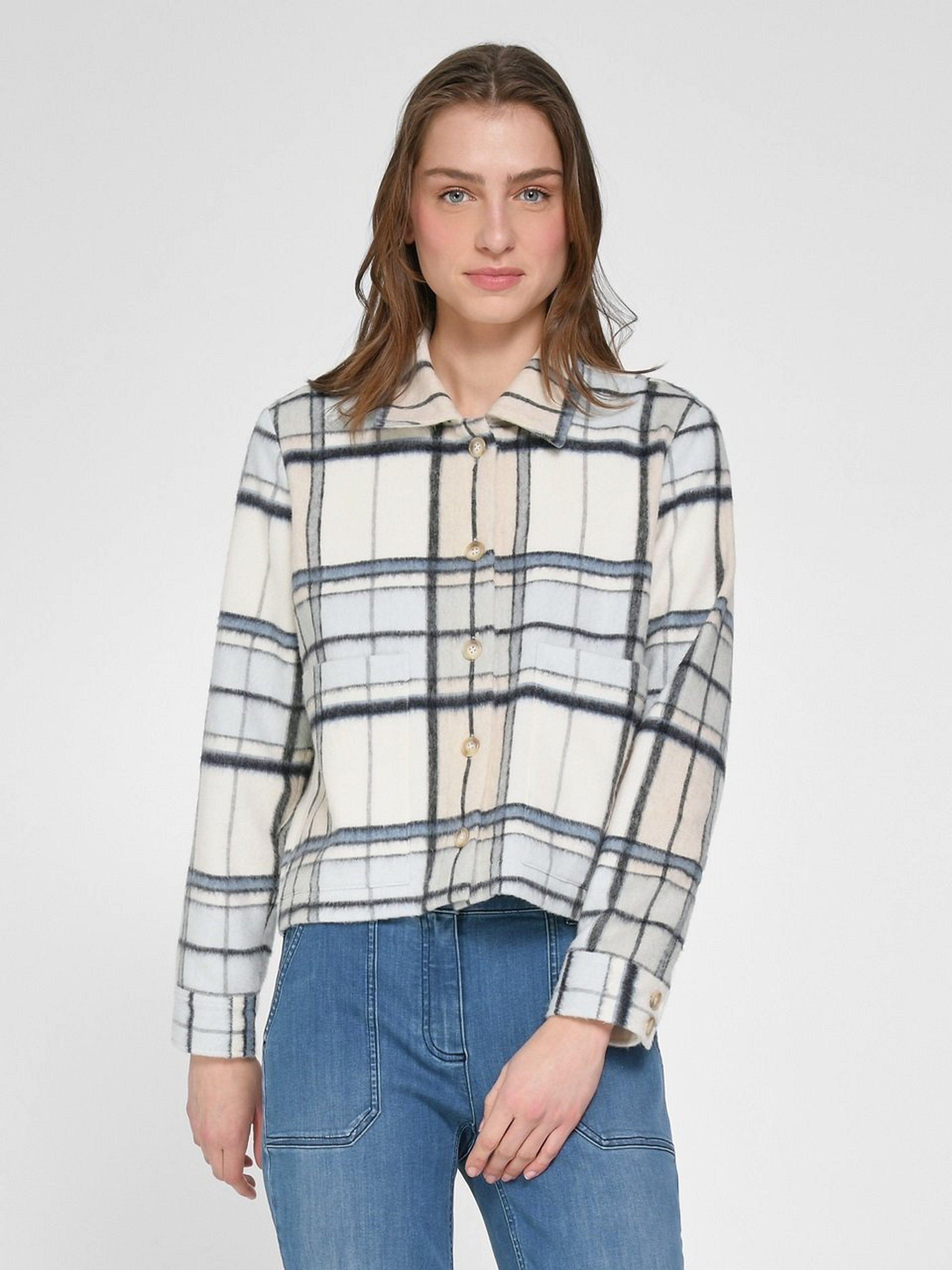 Blusenjacke in kastigem Style