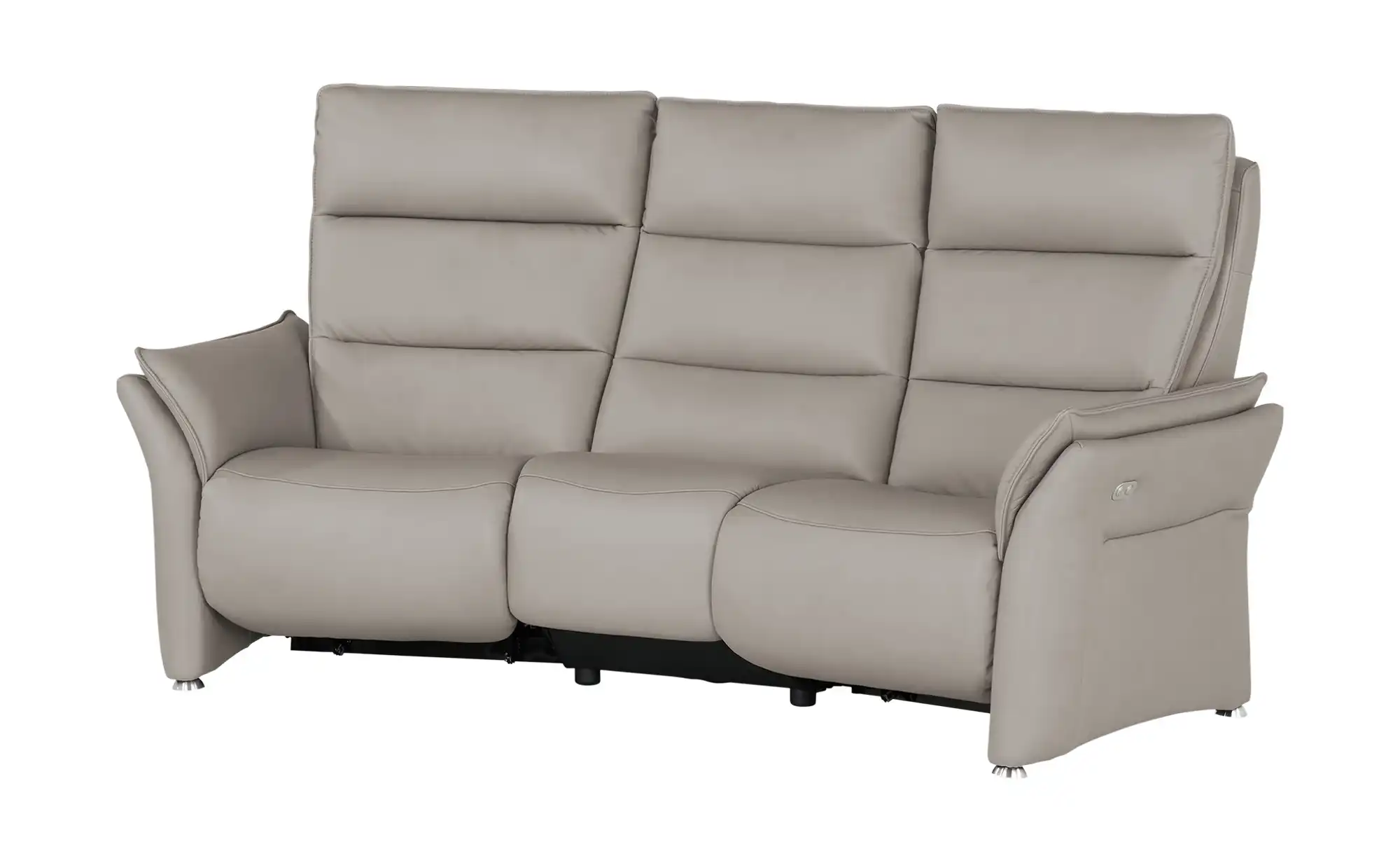 Hukla Trapezsofa aus Leder Corvina