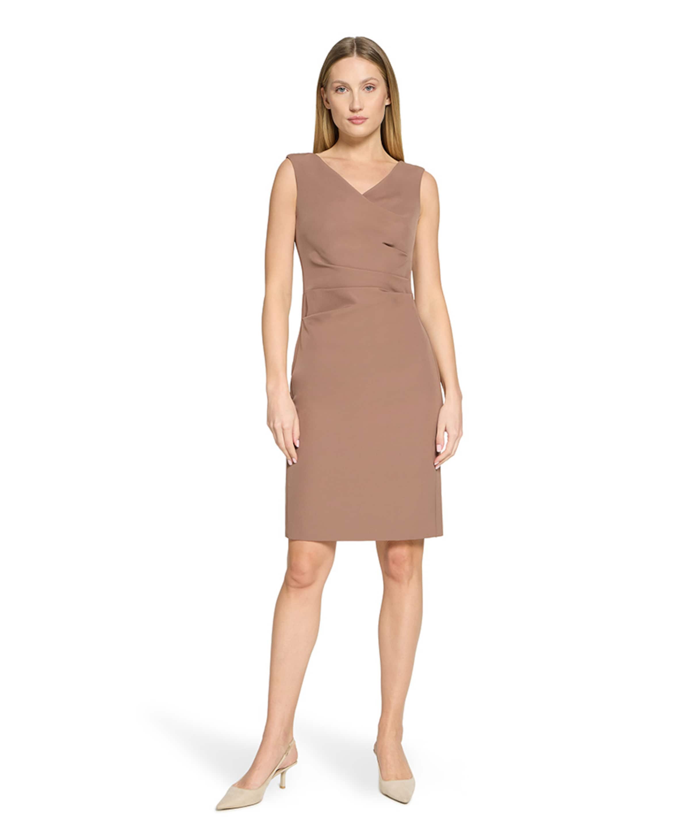 Vera Mont Dames jurk bruin