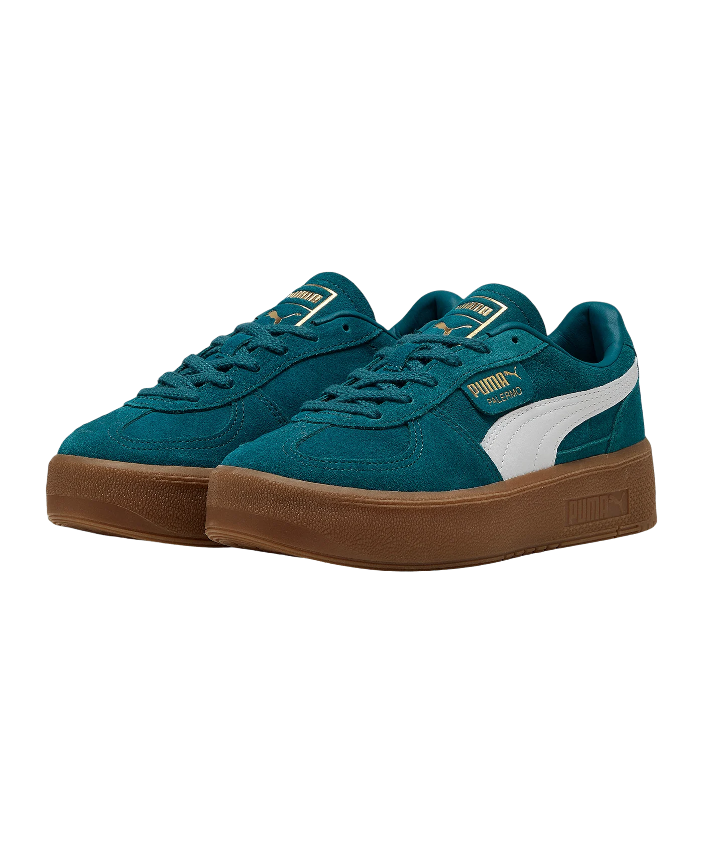 PUMA Palermo Elevata Sneaker Damen Grün F02