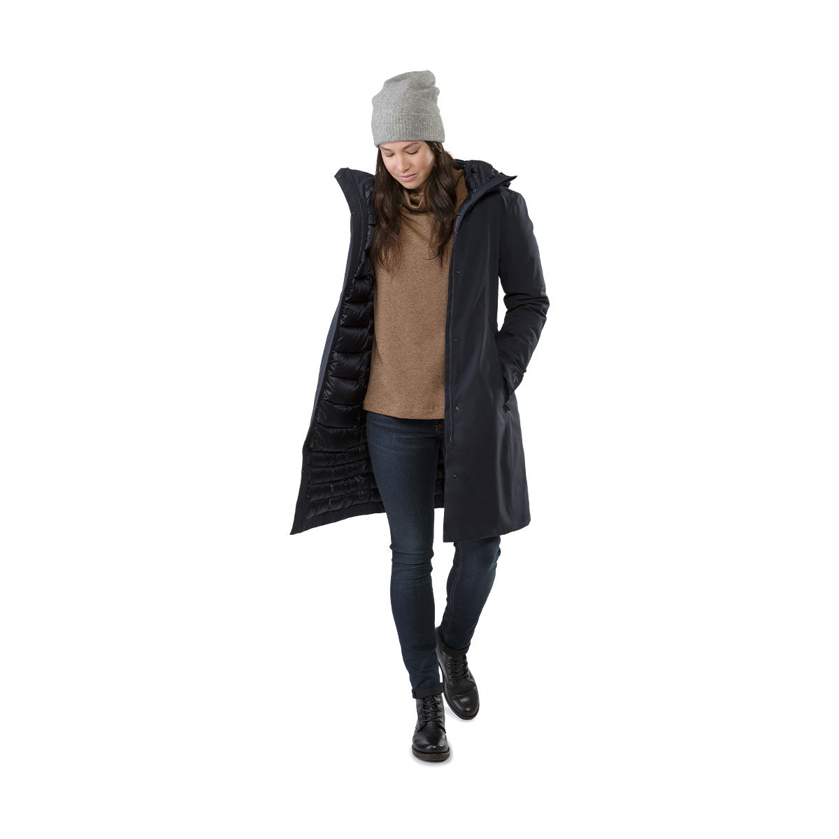 Arc'teryx Centrale Parka, dame (Black) - Spejder Sport