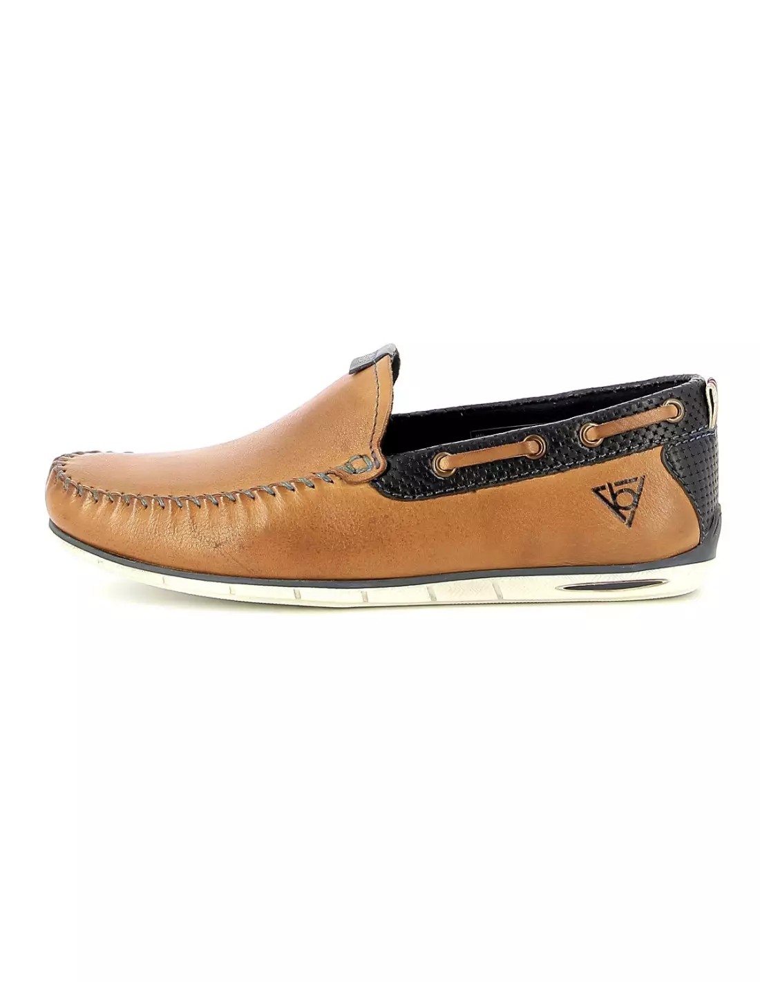 BUGATTI BUGANETON 321 A2X65 1000 6300 - Bateaux & mocassins Cognac