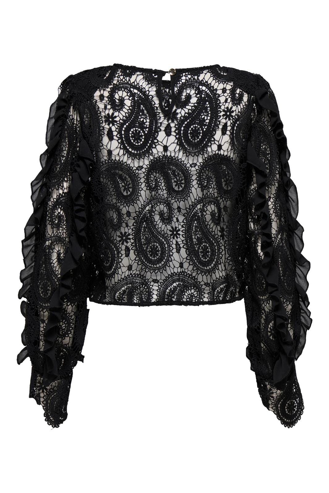 Only Onlhallie Ls Lace Top