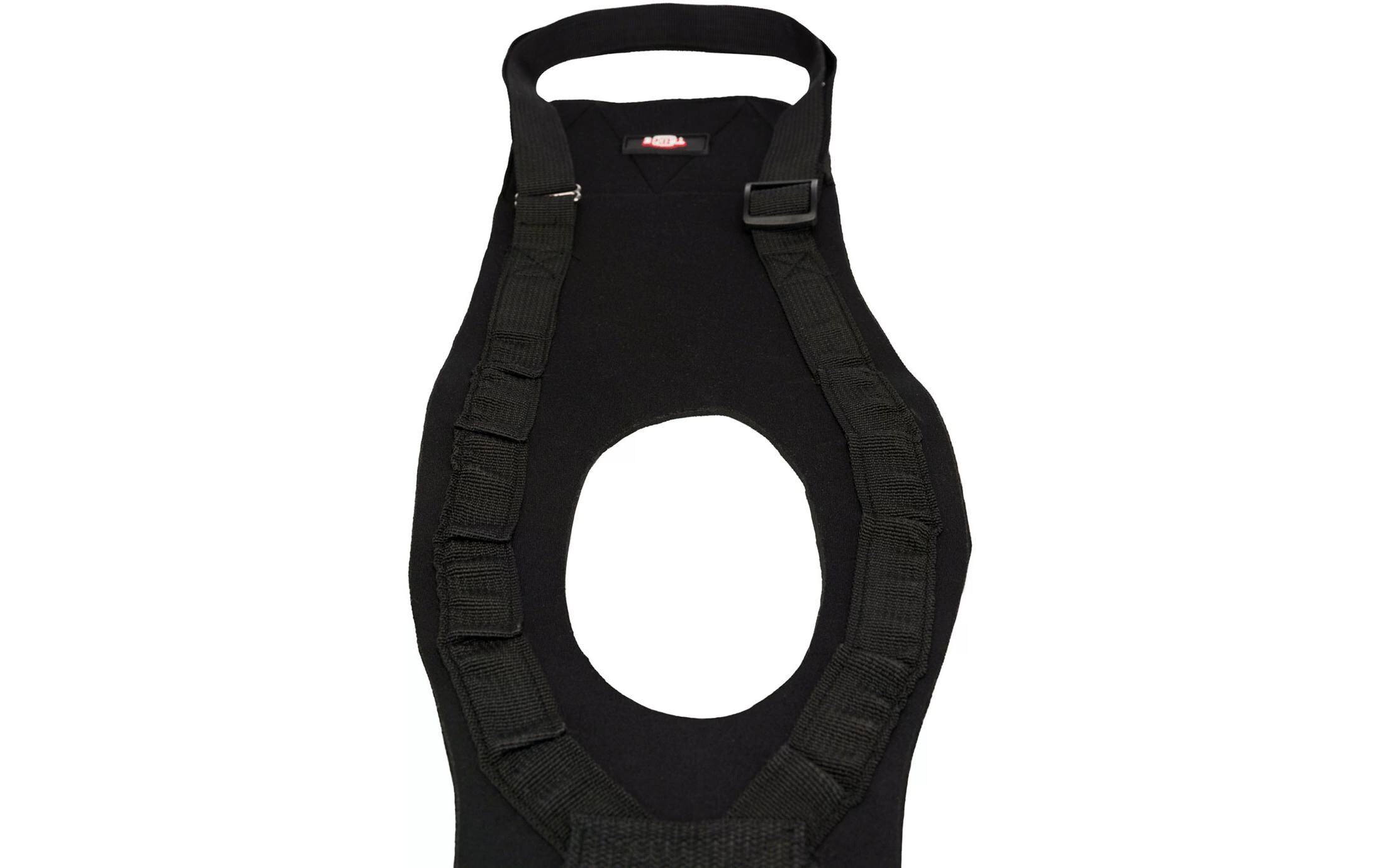 Gehhilfe, L, bis 35 kg, 65-75 cm, SchwarzGehhilfe für Hunde zur Entlastung