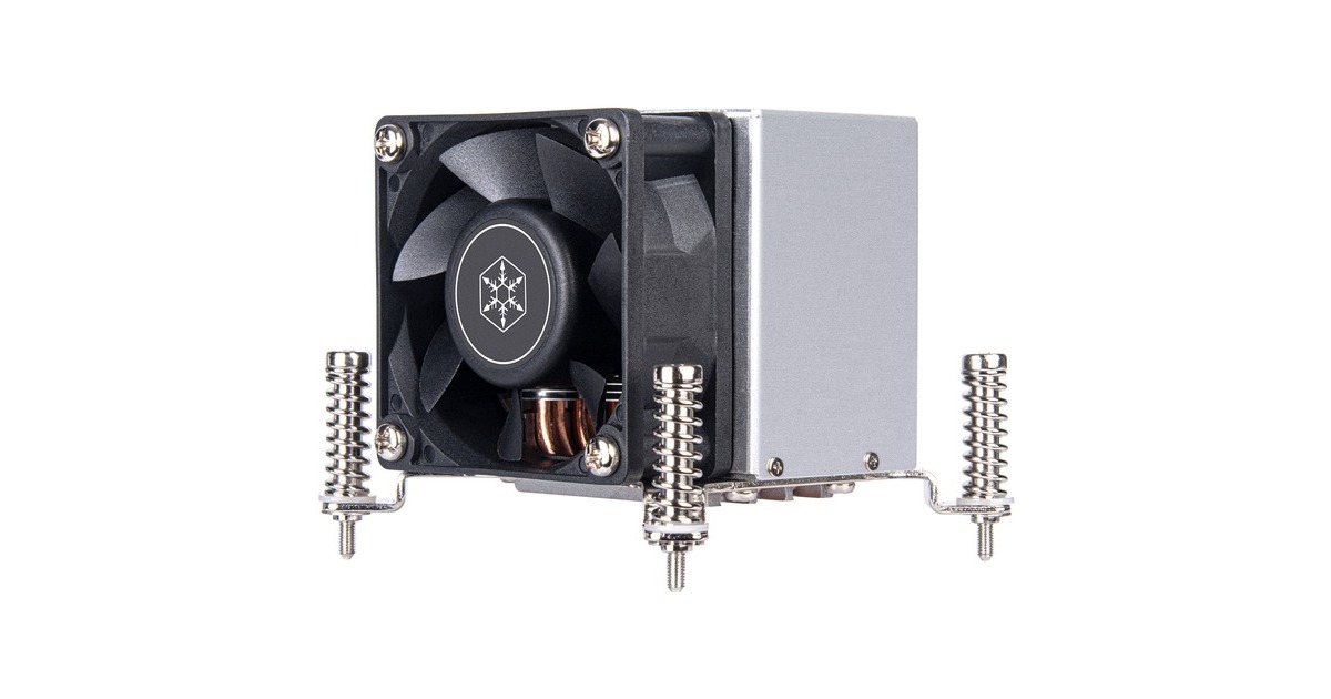 SilverStoneSST-AR09-1700 CPU-koeler  (2U, voor socket 1700, 4-Pins PWM)