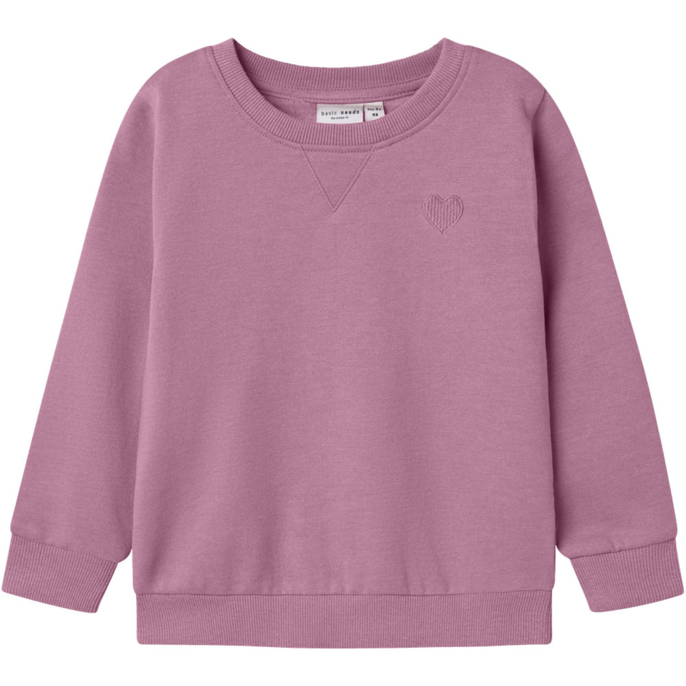 Køb Name It Mauve Orchid Nmfvima Ls Sweat Bru Noos