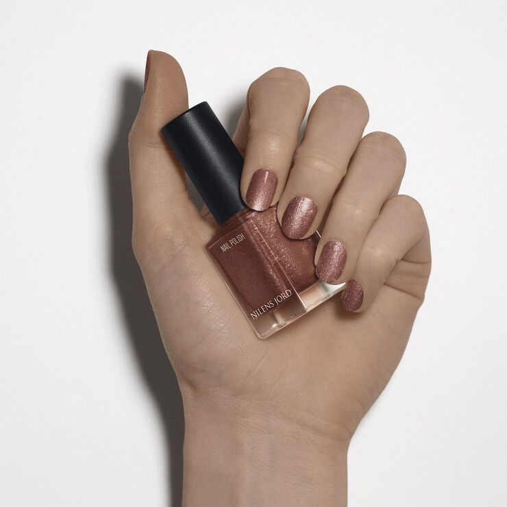 Nilens Jord Nail Polish Copper Glitter