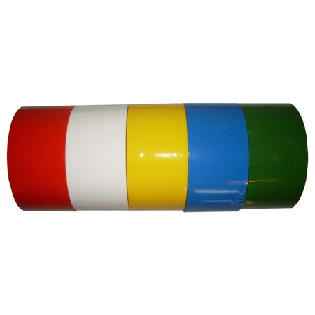 Livepac Office Klebeband 66 m x 50 mm, 5 Stück je 1x gelb, blau, grün, rot und weiß