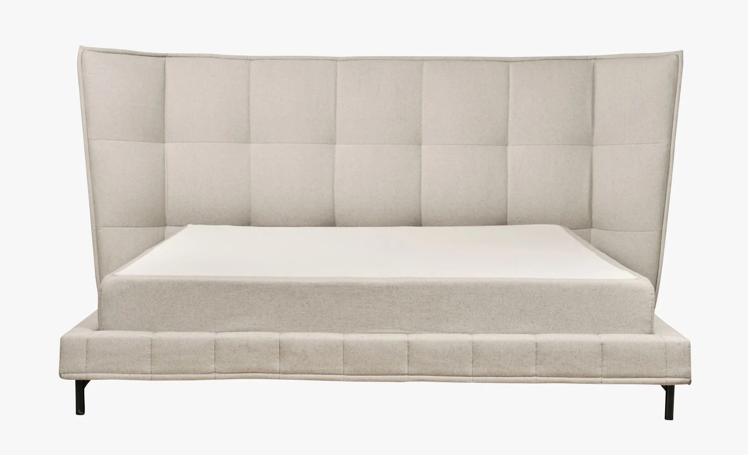 Rammeseng medium/fast natur - 180x200x44 cm