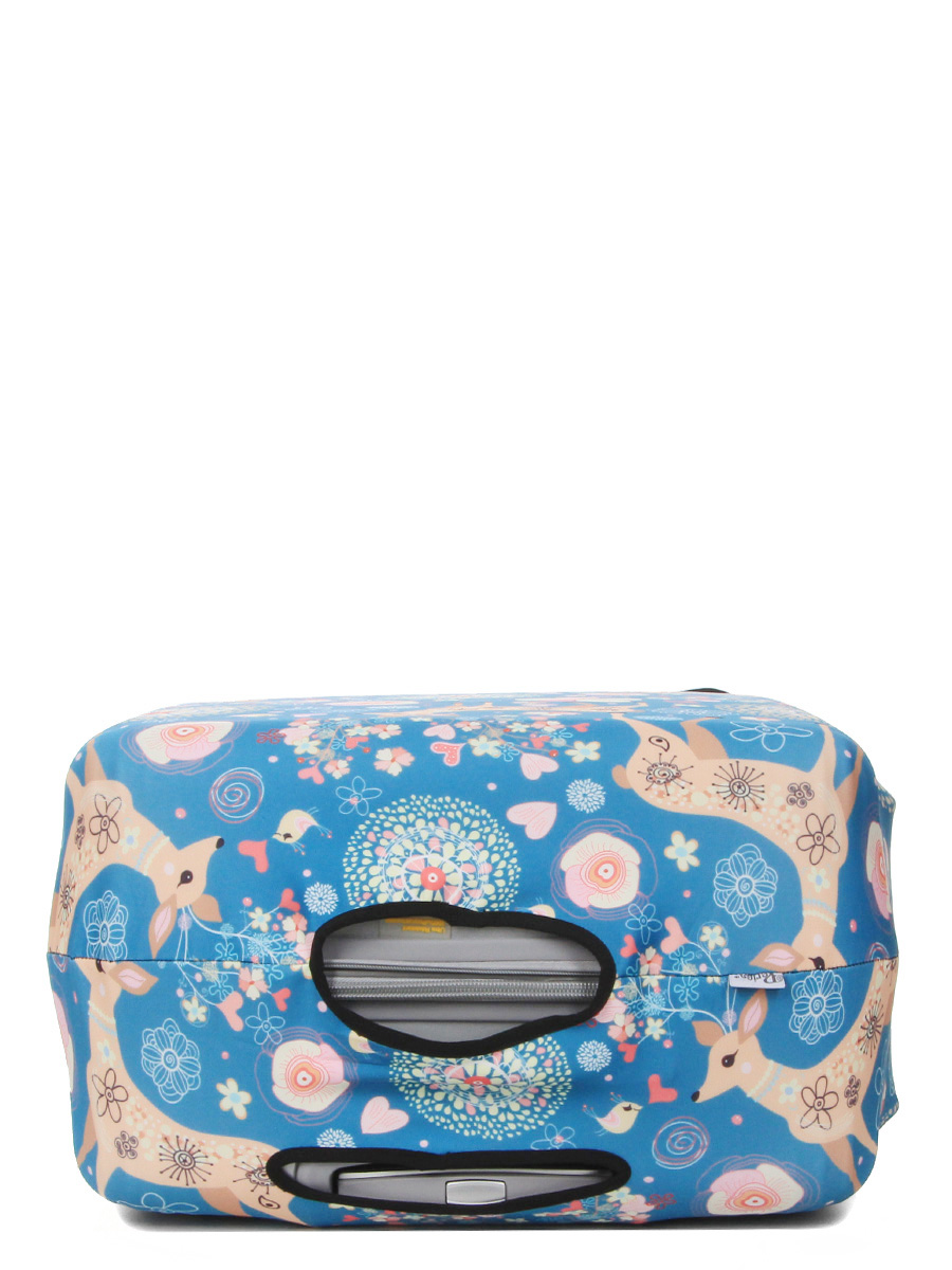 Housse de valise Periea Blue Animals L