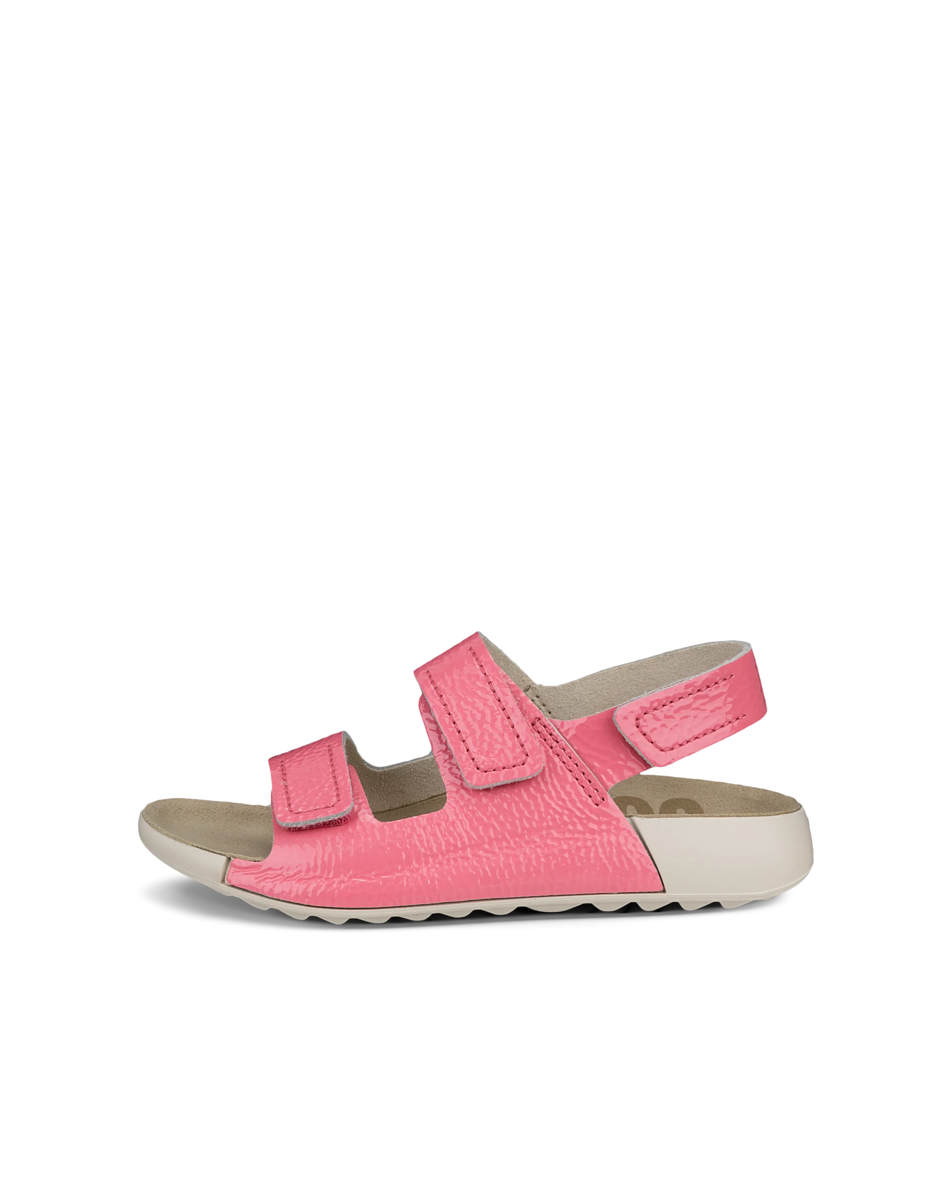 ECCO COZMO K Kinder Ledersandale mit zwei Riemen Pink