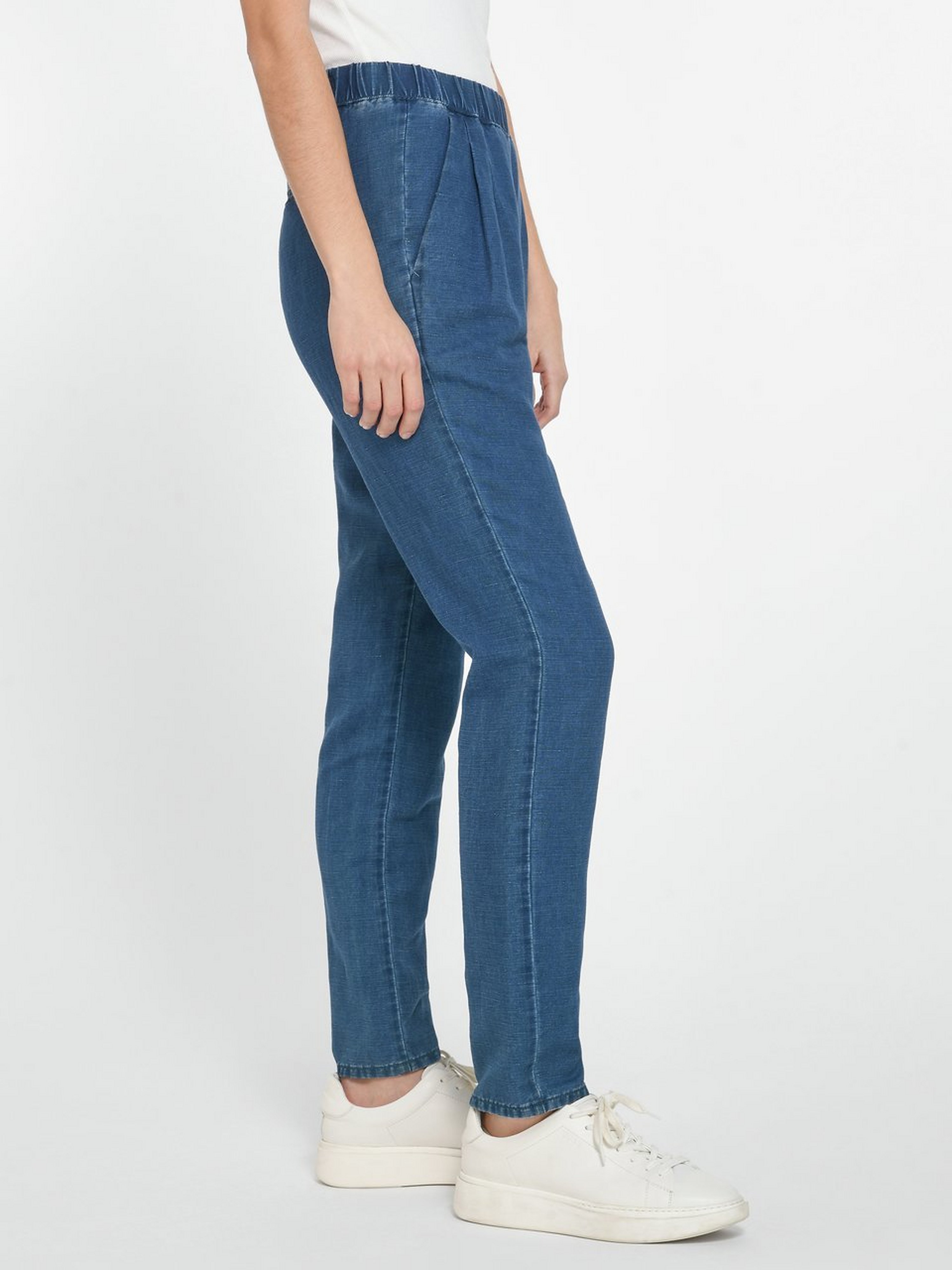 Schlupf-Hose im Chino-Stil