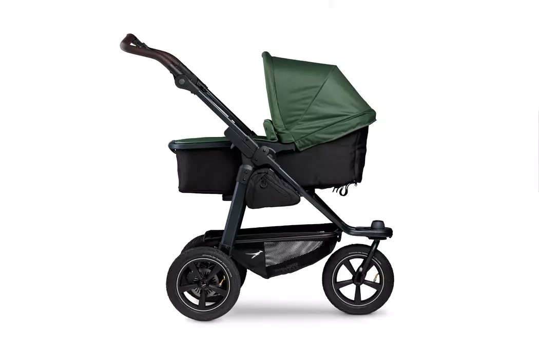 Kombi-Kinderwagen Mono 2 Luftreifen Olive