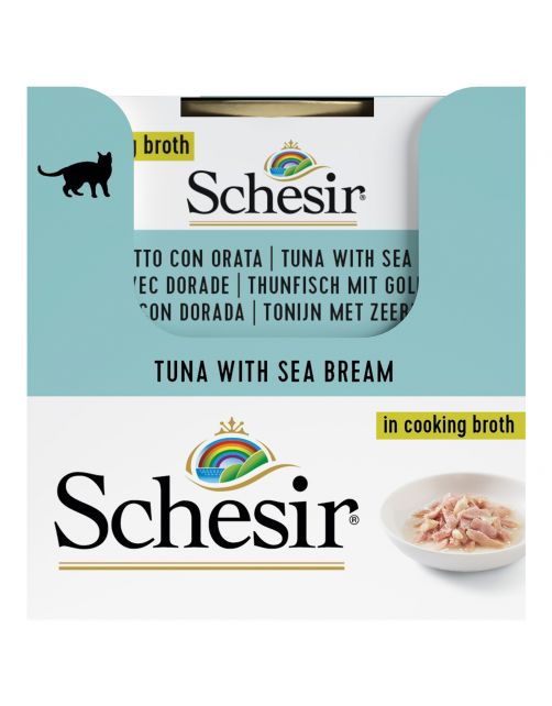 Schesir Kat Bouillon 70 g - Kattenvoer