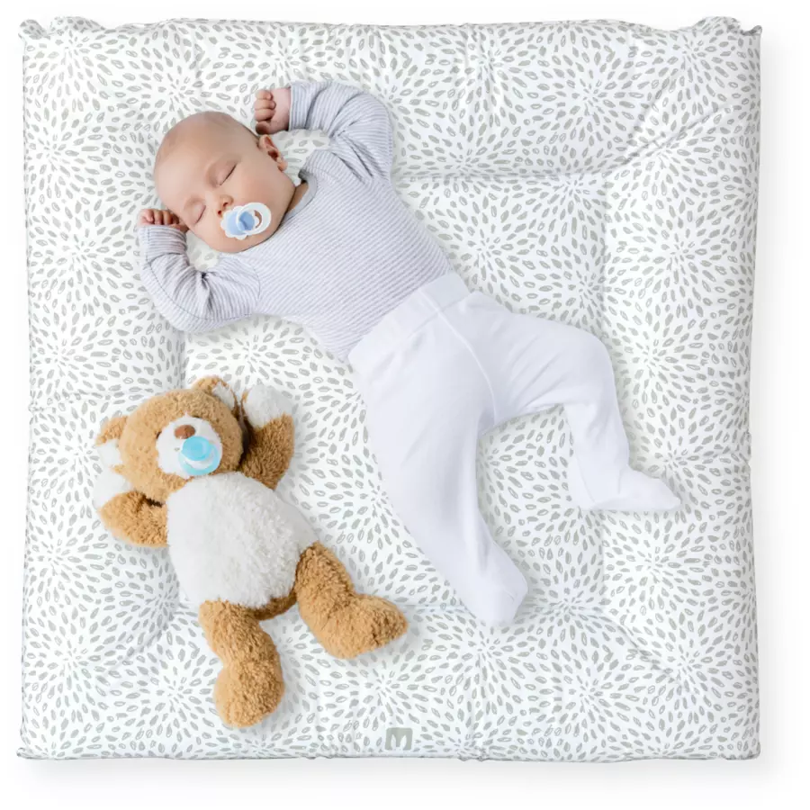 Bianconiglio Kids® Wickelauflage für Waschmaschine FLAFFI ANTHERA Salbei 60 x 60 cm