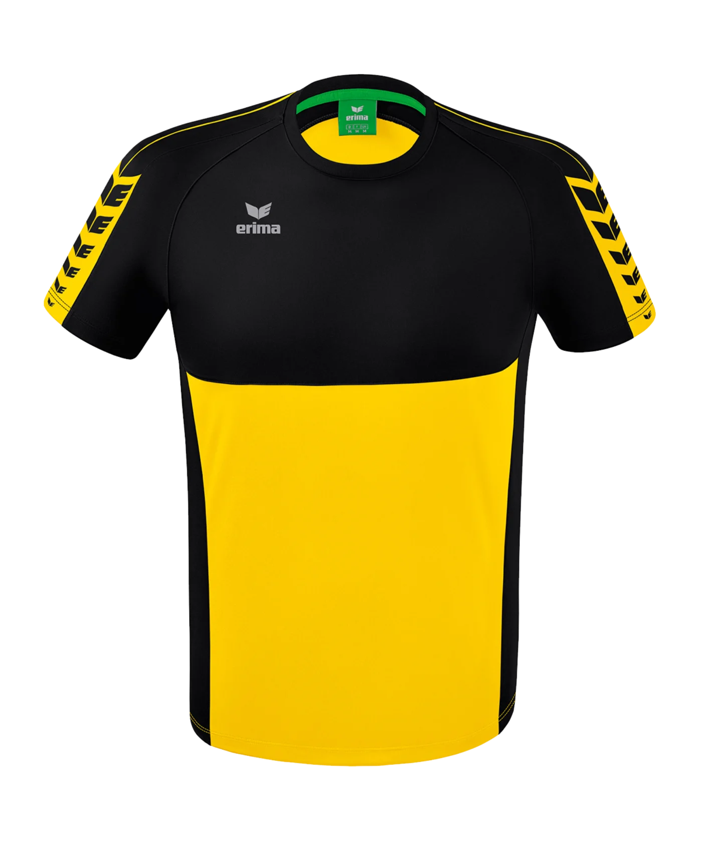 Erima Six Wings T-Shirt Kids Gelb Schwarz