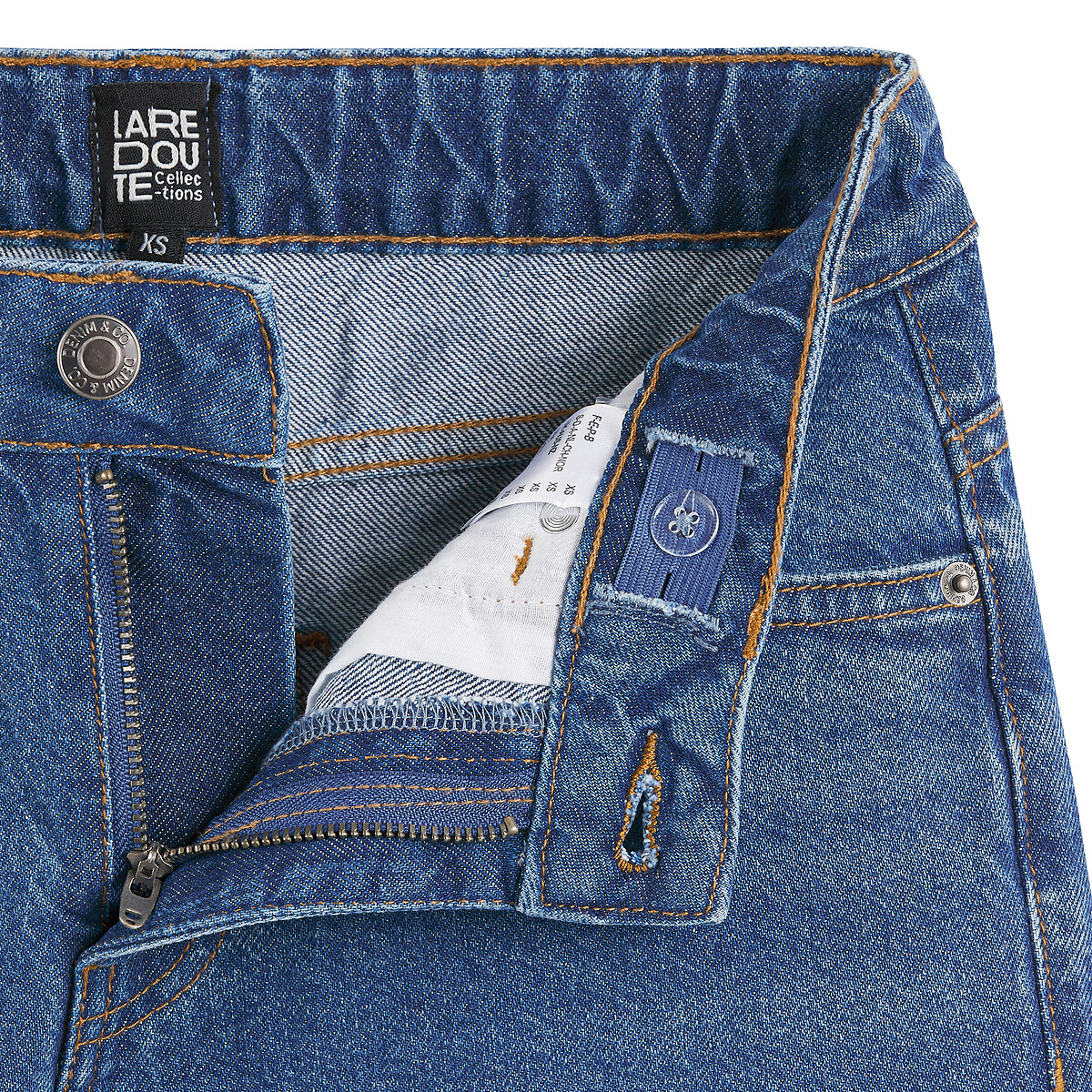 COLEÇÕES LA REDOUTE<br>Bermudas em ganga