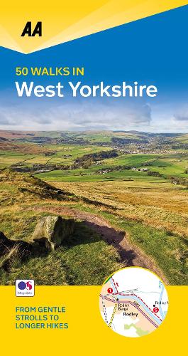 50 Walks in West Yorkshire - AA 50 Walks (Paperback)