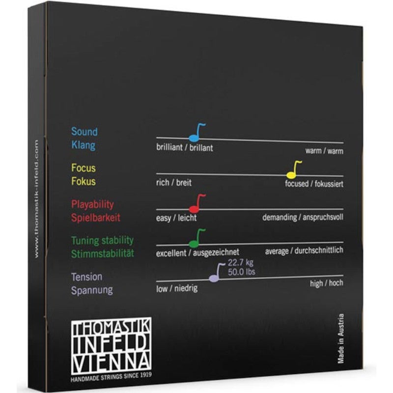 Thomastik-Infeld VI-100 Vision medium vioolsnarenset 4/4