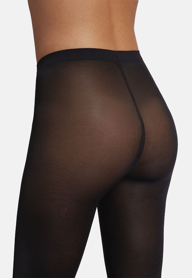 Wolford Satin Opaque 50 strømpebukser Sort