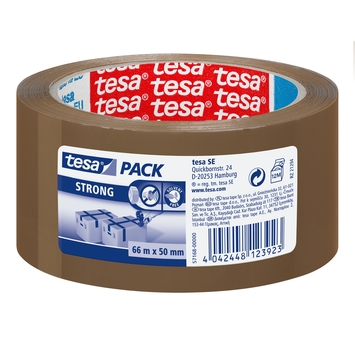Tesa Pack Strong verpakkingstape transparant 66 m x 50 mm