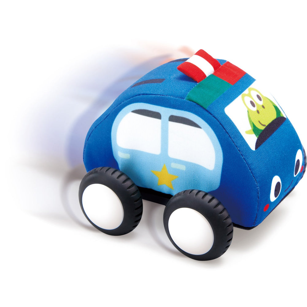 Køb Hape Pull-Back Plys Bilsæt
