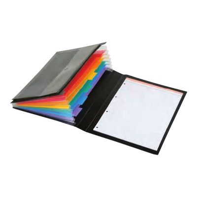Viquel Rainbow Class - Trieur extensible 6 positions avec bloc papier