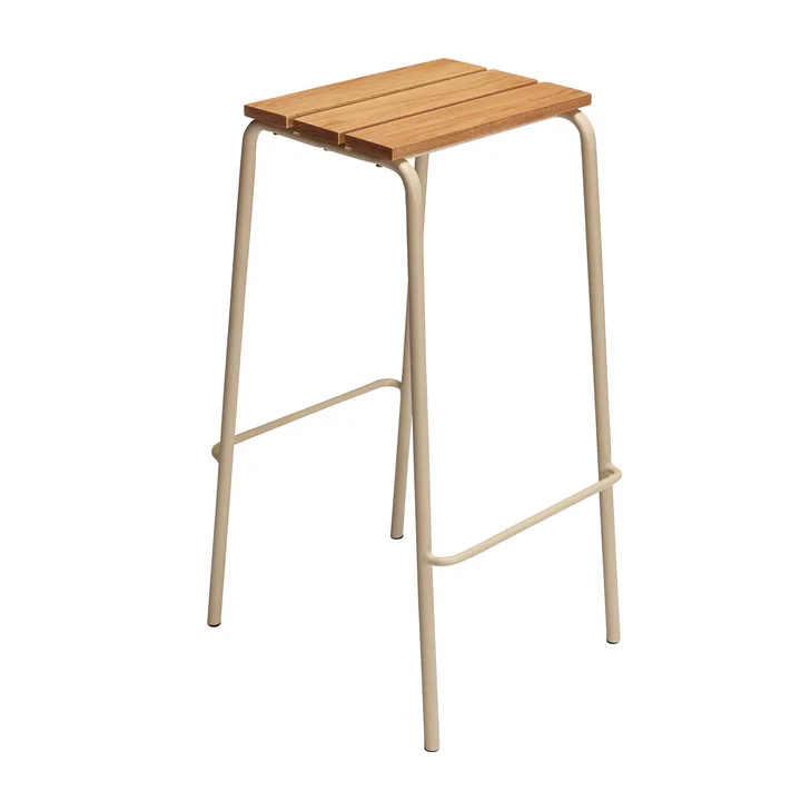 Hübsch Interior - Stilt Barhocker, schwarz