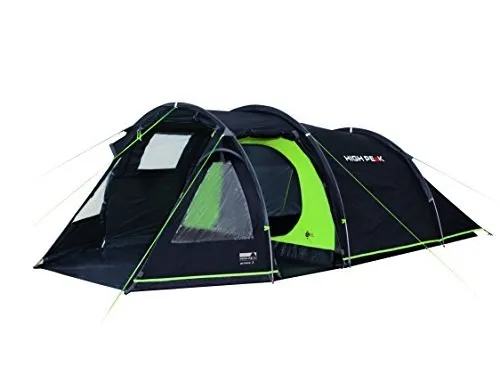 High Peak Atmos 3, Kuppeltelt, 3 person(er), Sort, Grøn