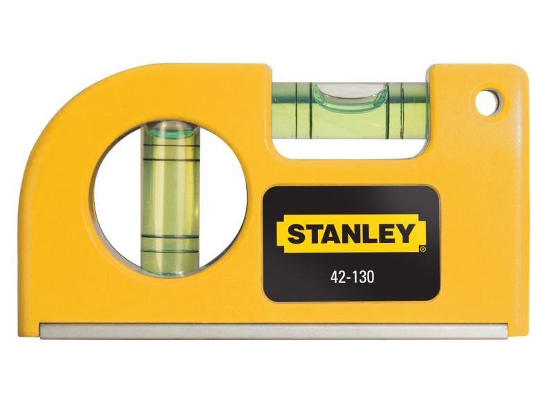 Stanley Wasserwaage 8.7 cm klein Magnetische Taschen-Wasserwaage