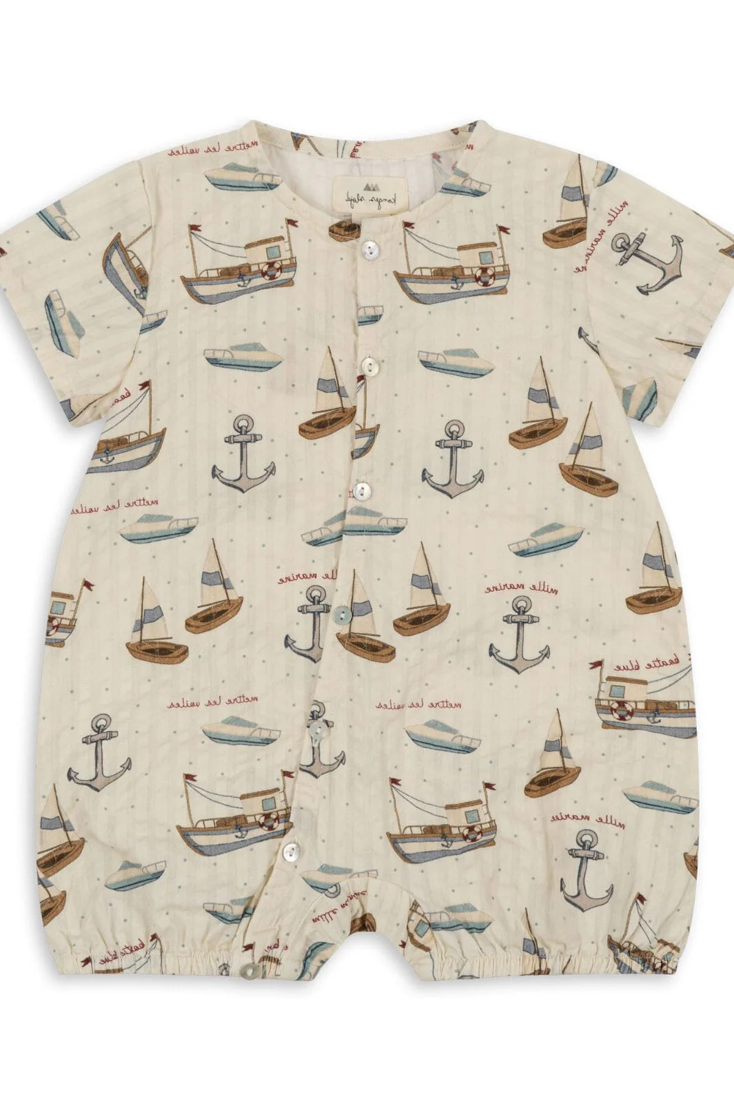 Konges Sløjd Ace Romper Gots sail away