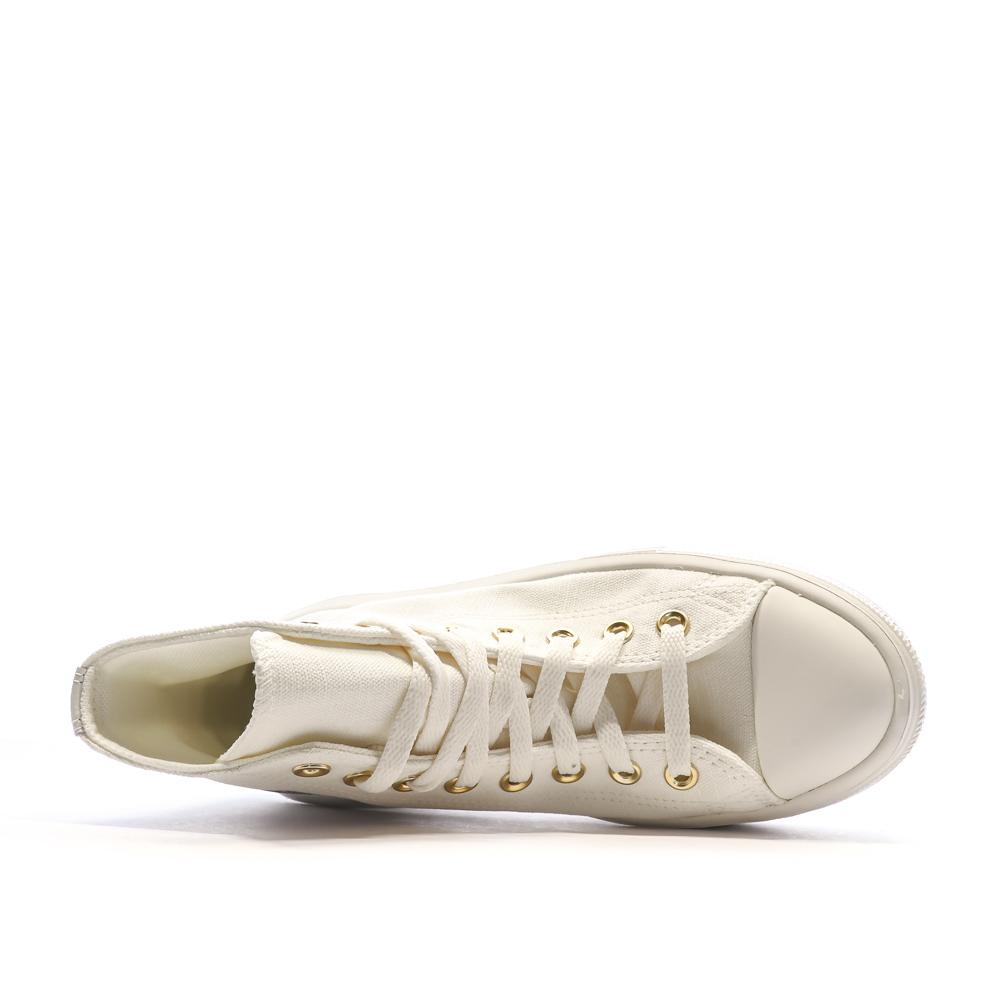 Converse Baskets Blanches/Dorées Femme Converse All Star Move Tonal