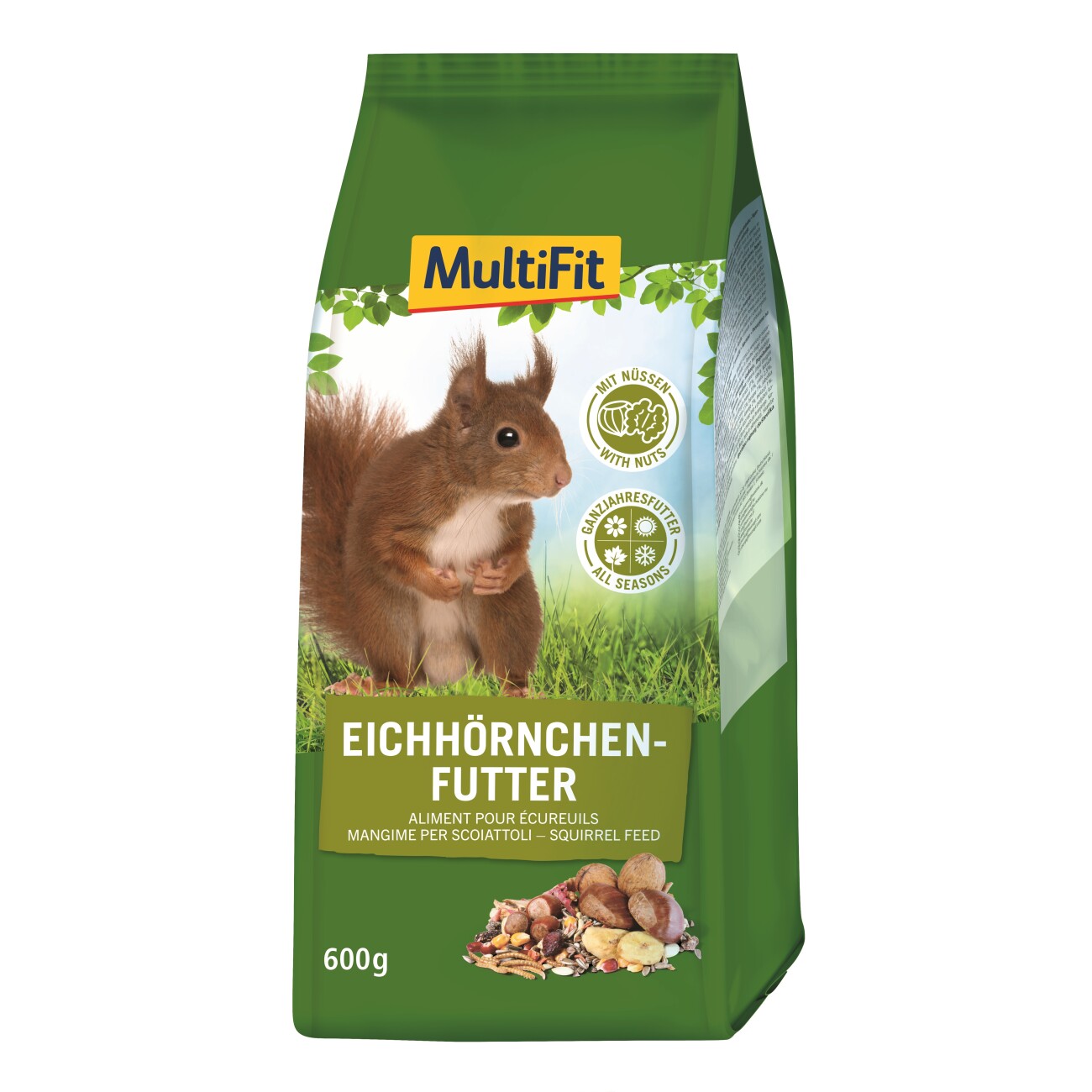 MultiFit Eichhörnchenfutter 600 g