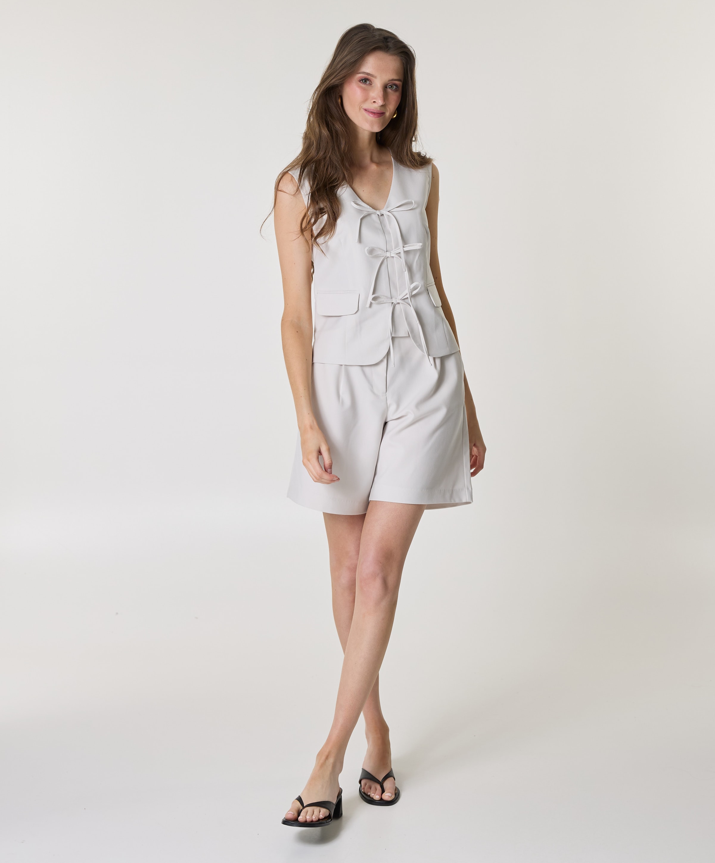 Freequent Dames gilet beige