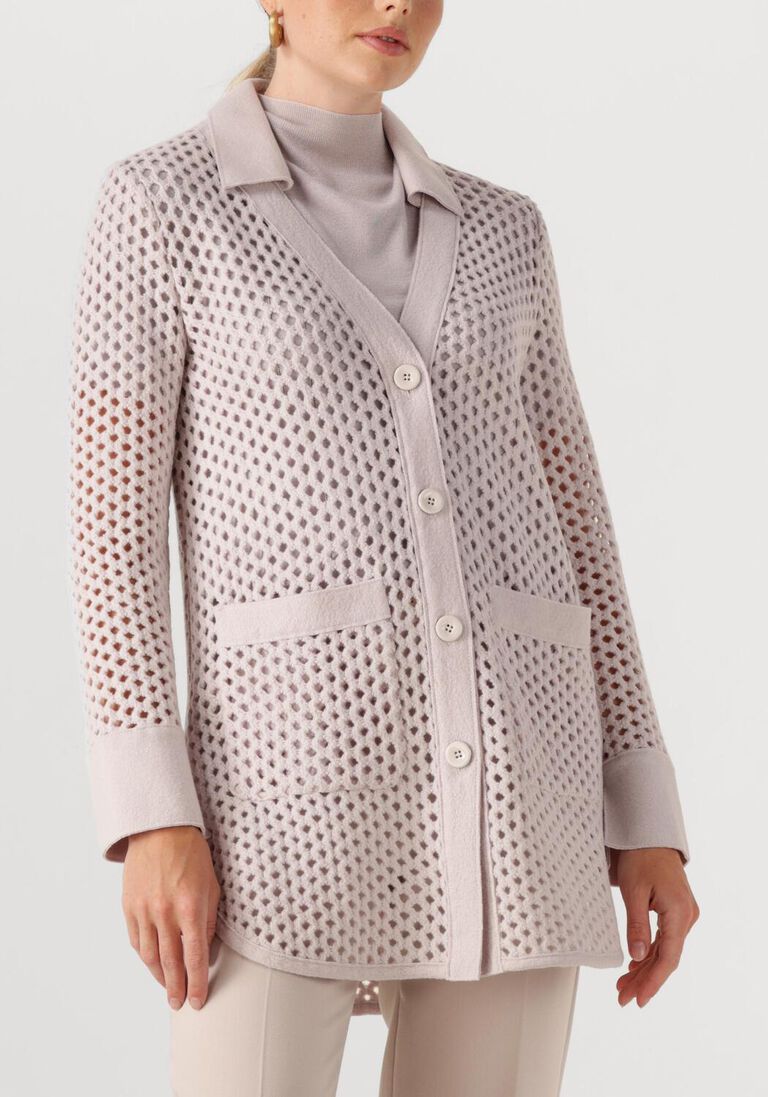 creme marc cain collection vest zc 39.03 m17