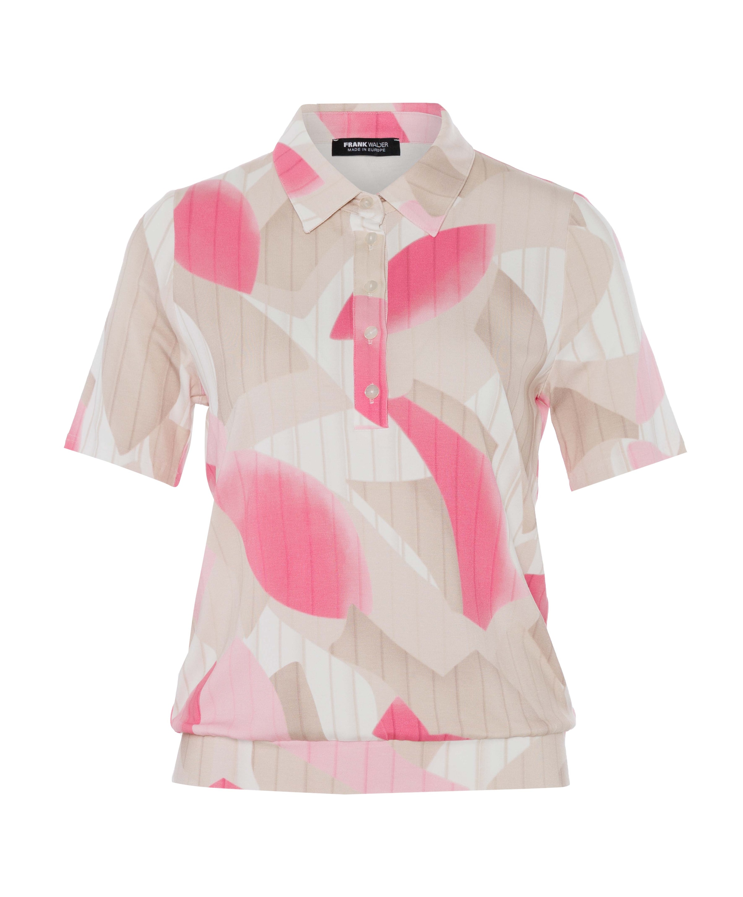 Frank Walder Dames polo roze