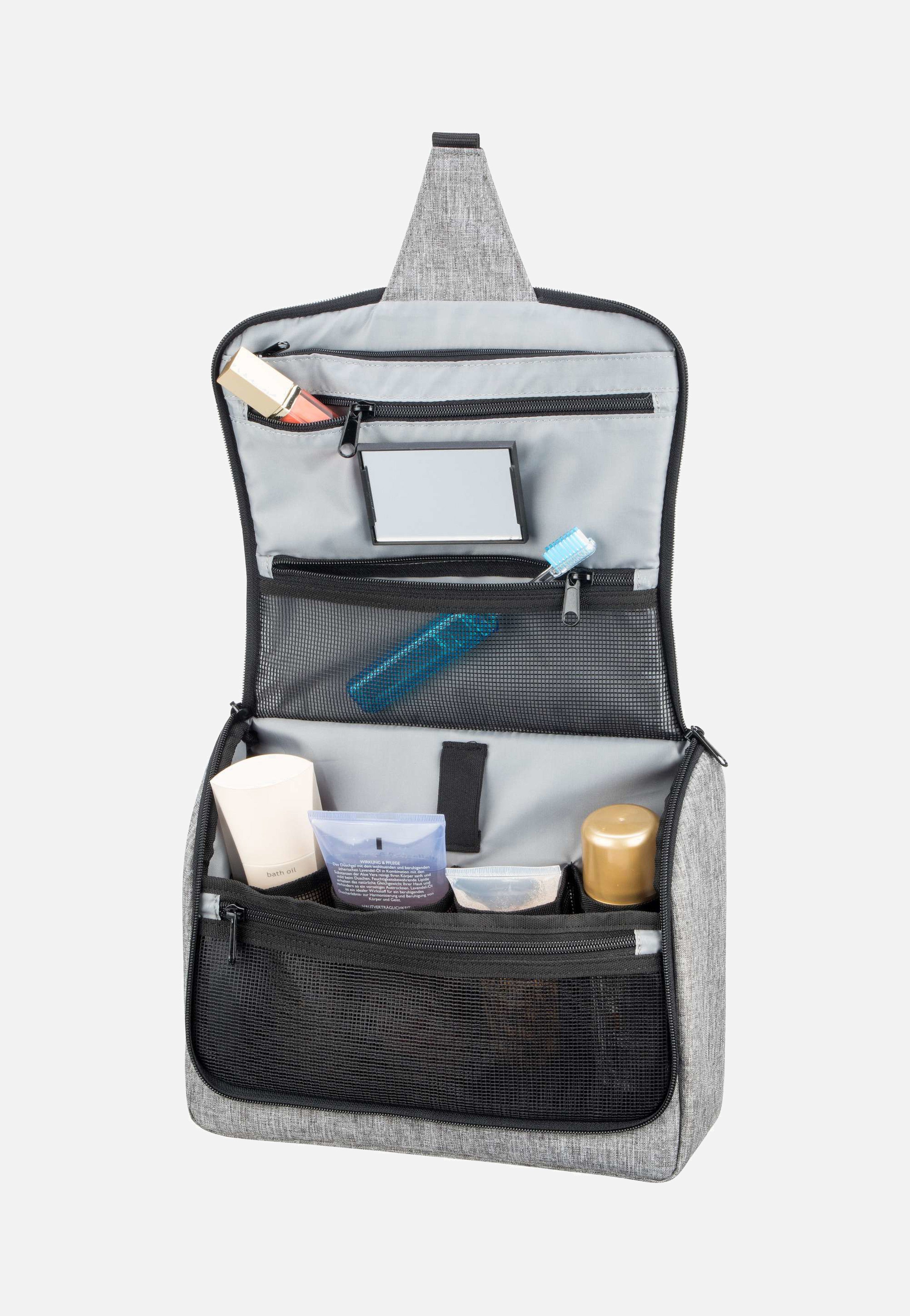 toiletbag XL twist Twist Silver - Kulturbeutel