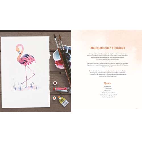 Strich für Strich zur kreativen Entspannung mit Watercolor
