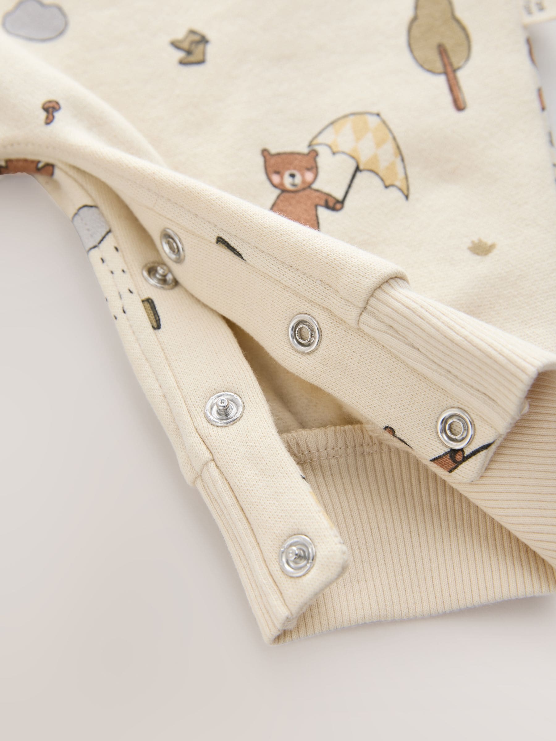 Eru met berenprint - Baby joggingromper (0mnd-3jr)