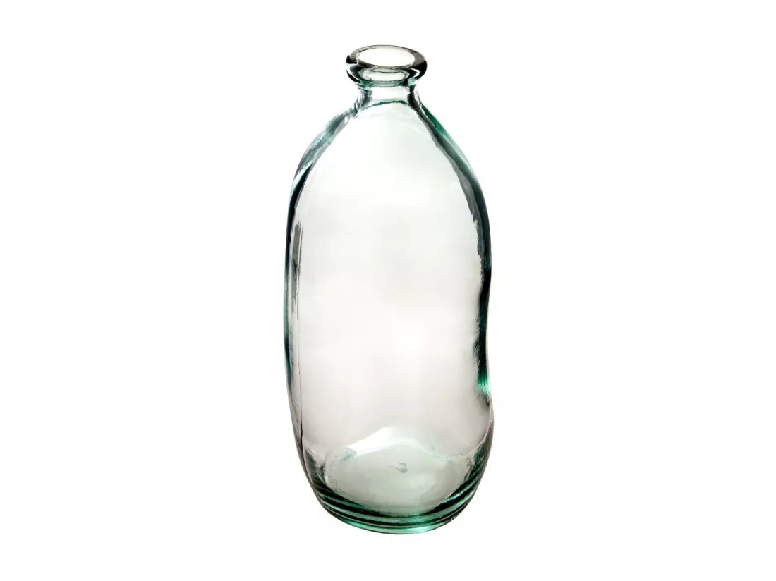 Vase bouteille en Verre recyclé H 73 cm